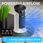 Generic USB Portable Air Cooler Fan H-umidifier,Multi-Functional Air Conditioner H-umidifier Fan - image 8