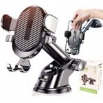 Generic Universal Car Phone Holder Mount - Long Arm Suction Stand Dashboard Windshield (6th Gen)