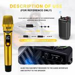 BOMGE Single Handheld Wireless Microphone - image 6
