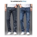 Men's 2 In 1 Stretch Regular Fit Jeans
