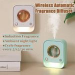 Generic Smart sensor night aromatherapy diffuser with a bottle of humidifier oil