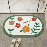 Generic Bathroom Toilet Absorbent Non Slip Bathroom Foot Mat - image 2