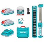 TOTAL 20V CORDLESS 2PCS COMBO KIT – IMPACT WRENCH & WORK LAMP (TOSLI23056) - image 4