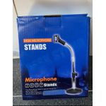 Generic Desktop Microphone Stand, Live Streaming Adjustable Desktop Disc Microphone Stand, Multi Angle Adjustment ( Curved )