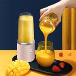Generic Double Cup Portable Juice Extractor Mixer Mini Blender USB