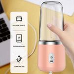 Generic Double Cup Portable Juice Extractor Mixer Mini Blender USB - image 6