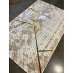 VIP Turkey Center Rug- Cream