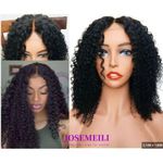 Deep Curly Hair 4bundles for full head fix comes in 300gm bundles