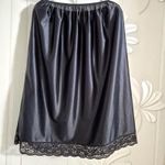 Fashion Vintage Women's Black Underskirt with Lace