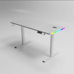 1.4m Executive Adjustable Height Desk With Rgb led light