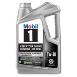 Mobil 1 Advanced Full Synthetic Engine Oil 5W - 30 (5 Liters)