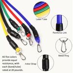 product_image_name-Generic-Resistance Band Set, 11pcs Multi-Functional Upper Body Exercise Kit - Combination Fitness Resistance Rope -6