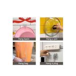 product_image_name-Generic-30 Pcs Adhesive Hooks, Strong Hooks, Coat Hangers, Household Hooks-5