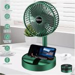 Generic Adjustable Usb Rechargeable Foldable Fan - image 4