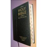 product_image_name-Generic-Holy Bible King James Version (KJV):Large Print with 53,000 Cross References,3-Year Bible Reading planner,Helps For Daily Application ,Concordance,Red Letter,Thumb Index & Ribbon Marker,Deluxe Black Leathersoft-2