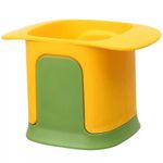 product_image_name-Generic-1pc Manual Vegetable Slicer - Plastic Kitchen Gadget for Green Beans, Dutch Beans, Lentils, Peppers - Easy-to-Use, No Electricity Needed, Vegetable Slicer And Dicer-3