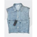 Fashion Super quality unisex sleeveless patterned jacket