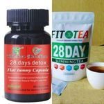 28Days Slimming Fit Tea + 28 Days Flat Tummy Capsule