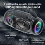 Zealot P12 60W Powerful Subwoofer Wireless Bluetooth - image 2