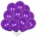 Genera Purple latex balloons 100pcs