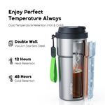 Oraimo QuickSip 620 Insulated Water Bottle Chorme 620ml - image 4
