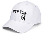 Unisex Baseball / Face Cap- White