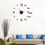 product_image_name-Generic-3D Acrylic DIY Wall Digital Clock Stickers-2