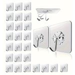 Clo 4pc wall hook, Adhesive wall hooks without nails, hanger