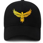 Fly Wing Designer Baseball/Face Cap - Black