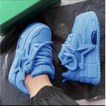 Classic Quality  Lace-Up Sneakers Blue