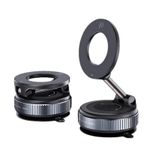 Generic 360° Car Magnetic Phone suction Holder Rotatable Phone Holder(Plastic) - image 4