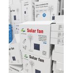 Jiuhang  16-Inch Solar Rechargeable Fan with Panel - image 3