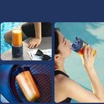 product_image_name-Generic-Portable Electric Juicer Blender 400ml 2 Bottles-2