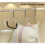 Generic Multi-Function Hat Hanger Hook - Clip-Free Closet Organizer for Baseball Caps, Heavy-Duty Space-Saving Hat Rack for Closet Storage - image 5