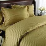 Linen by Kydel Olive Green Cotton Bed Sheet Set 300 Thread Count - image 7