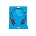 Logitech H340 USB Stereo Headset With Noise-Cancelling Mic For Windows And Mac - image 4