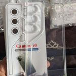 Generic Tecno Camon 40 Pro Soft Solid Edge Air Pillow Transparent Back Case - image 2