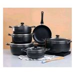Non-Stick Cookware Set - 5 Cooking Pots And A Frying Pan