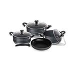 4 Pcs Set- Nonstick Cooking Pot Set With Frying Pan