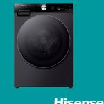 Hisense AI Super Wash Front Load 12KG (WF7S1247BB) Washing Machine
