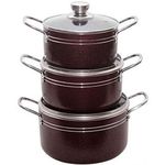 Magic Cook 3Set Non Stick Aluminium Cookware Set -small