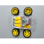 Generic Smart car robot Chasis kit 4WD - image 3