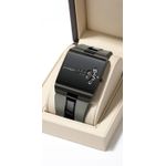 POEDAGAR  Futuristic Square Dial Quartz Watch