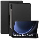 product_image_name-Generic-Samsung Galaxy Tab S9 Fe 5g 10.9 Inch Smart Leather Case With Pen Space-1