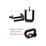 product_image_name-Generic-Phone Holder Stand Clip Bracket Tripod Mount For Camera Videos, Streaming-4