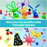 Generic Pipe Cleaners, 200pcs Chenille Stems, Pipe Cleaners for Crafts - image 5