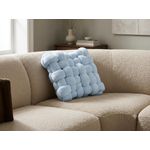 Luxury Knotted Square Throw Pillow 