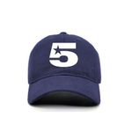 Clean Design Face Cap - Navy Blue