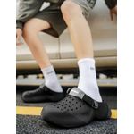 Fashion Urban Style Comfort Clogs – Black - image 4