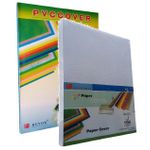 Buyor A4 PVC & Paper Binding Cover Combo Pack - 100 Sheets